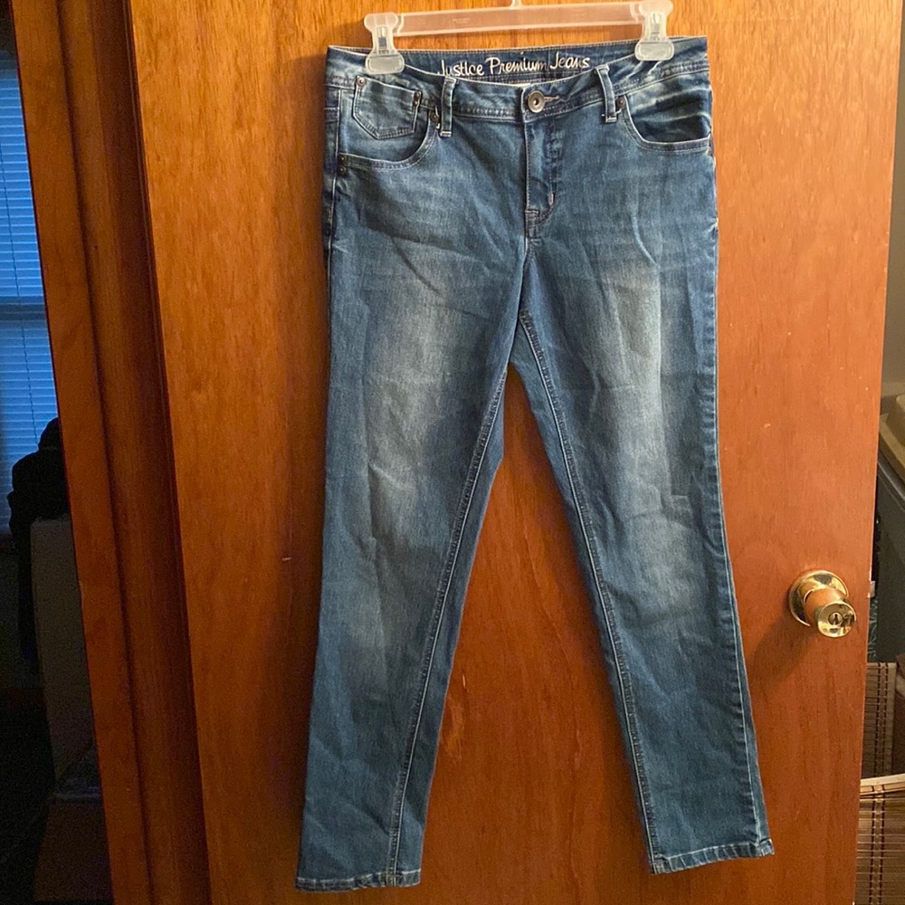 Justice Premium Jeans Simply Low Super Skinny Girl’s Jeans